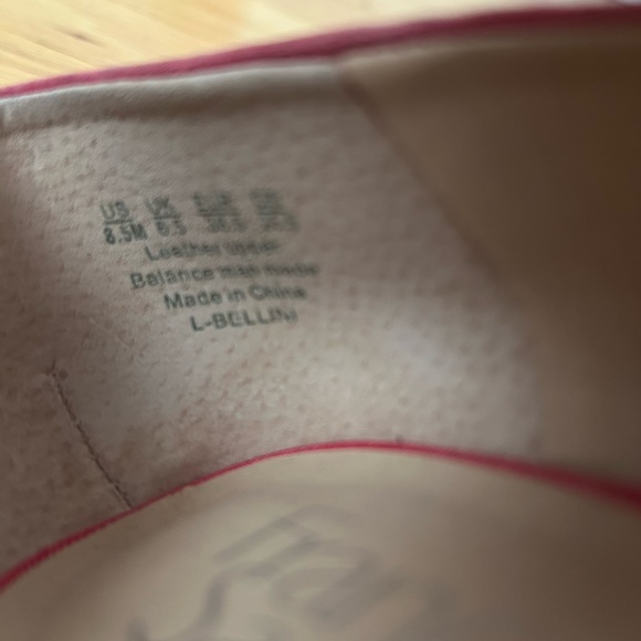 Franco Sarto Women's Pink Suede Pumps - Picture 5 of 5